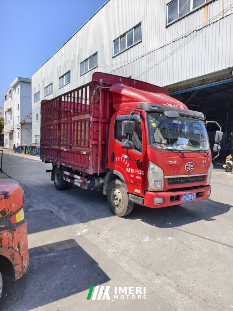 2021 FAW Jiefang 163 hp 4X2 4.2 m