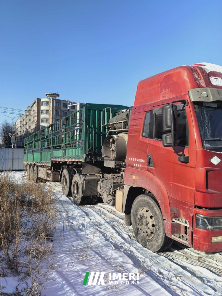 2019 13 m x 2.55 m 1-axis stake body type semi-trailer