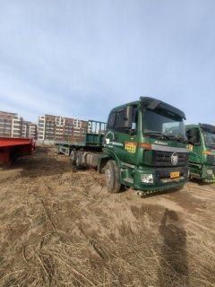 13 m x m 3-axle vehicle transport semi-trailer - фото 5