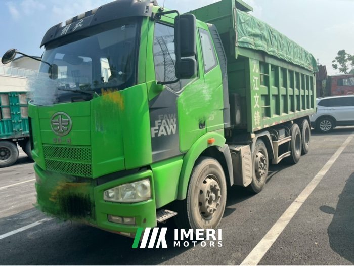 2021 FAW Jiefang J6P 350 hp 8X4 6.2 m