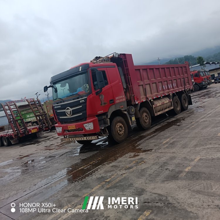 2023 Foton Auman GTL 490 hp 8X4 7.6 m