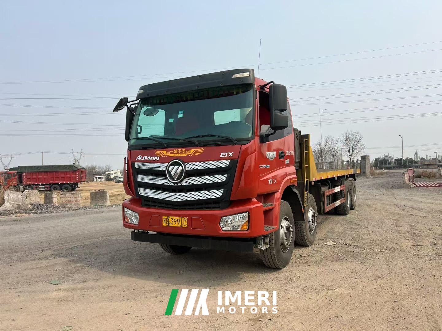 2018 Foton Auman ETX 400 hp 8X4 8 m