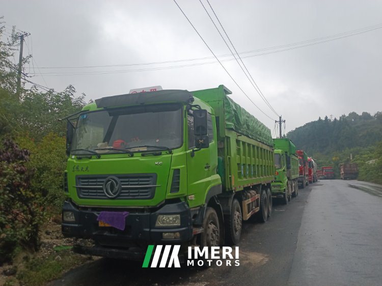 Dongfeng Tianlong KC 350 hp 8X4 7.2 m - грузовик из Китая