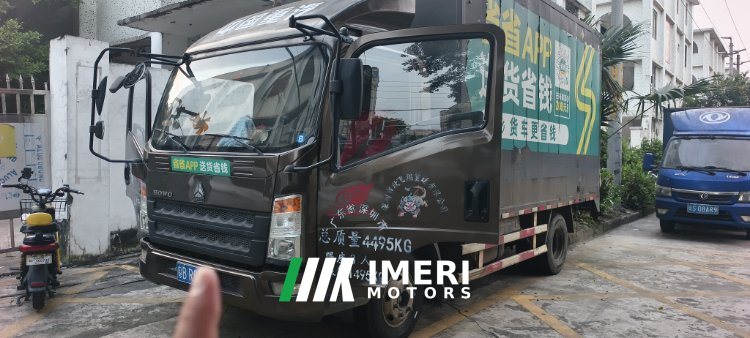 2019 SINOTRUK HOWO Light Duty Truck Hanjiang 109 hp 4X2 4.15 m
