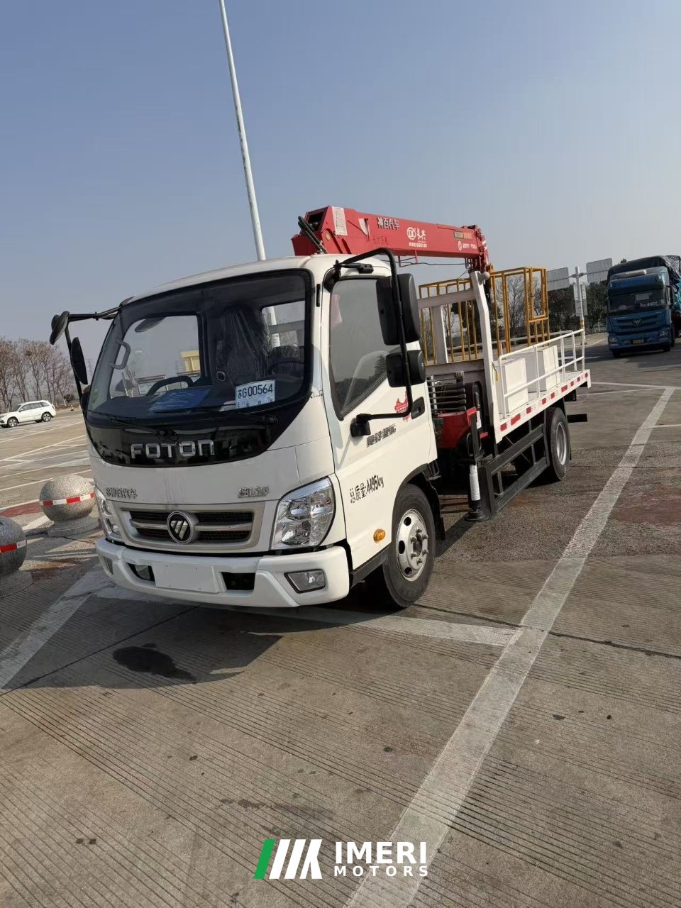 Foton Ollin M Card 132 hp 4X2 3.4 m - грузовик из Китая