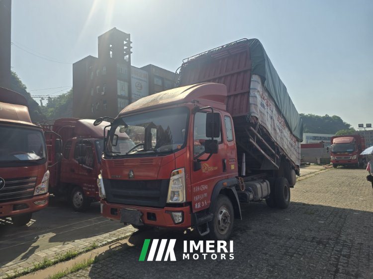 2019 SINOTRUK HOWO Light Duty Truck Hanjiang 170 hp 4X2 4.15 m