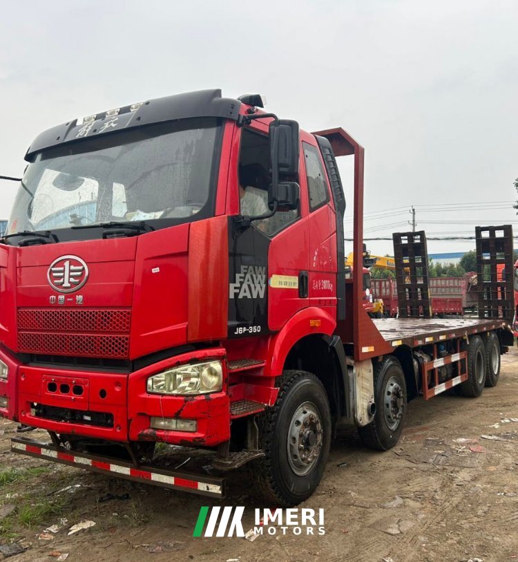 2019 FAW Jiefang J6L 350 hp 8X4 8.5 m