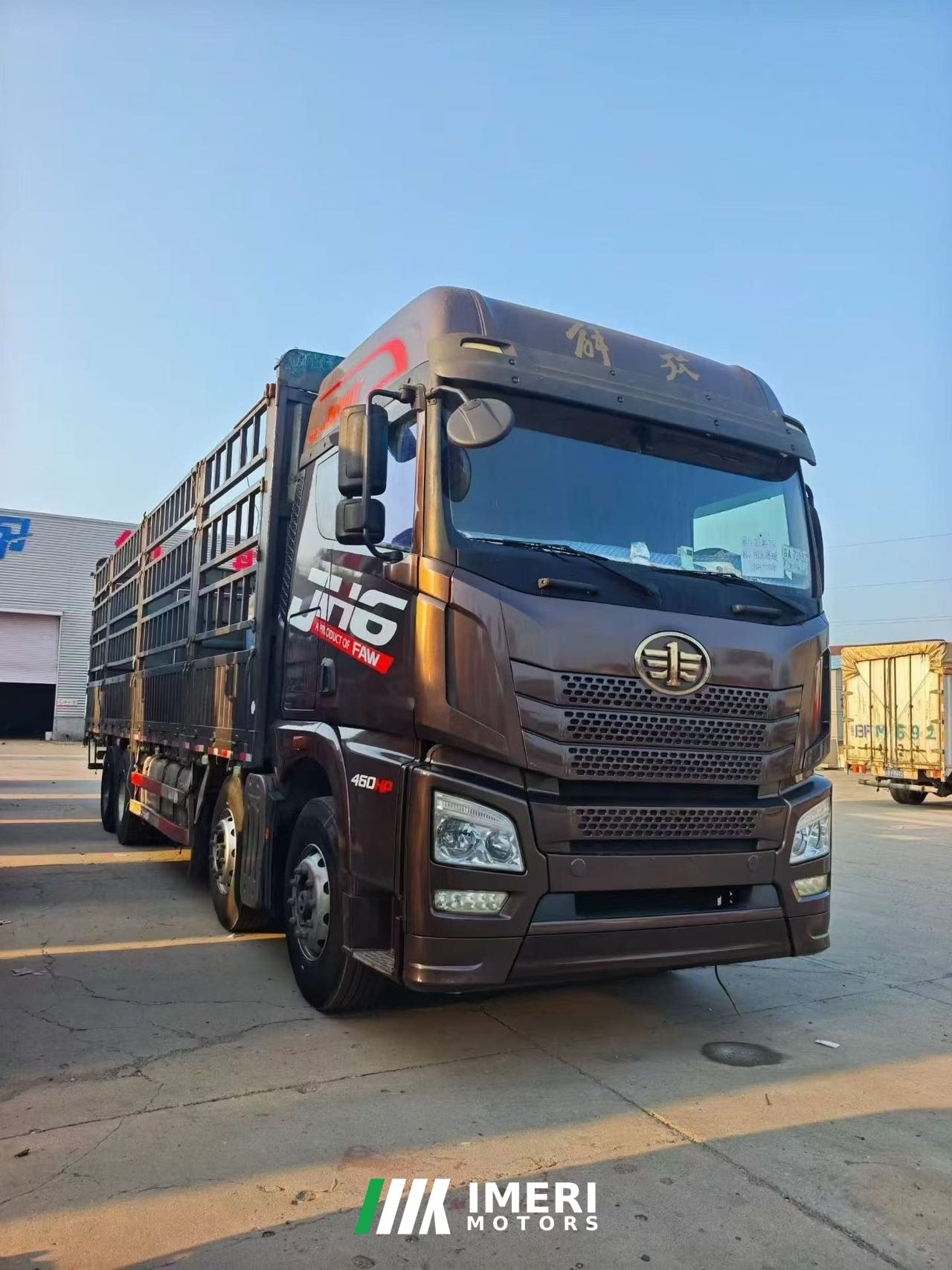 2022 FAW Jiefang JH6 460 hp 8X4 9.4 m