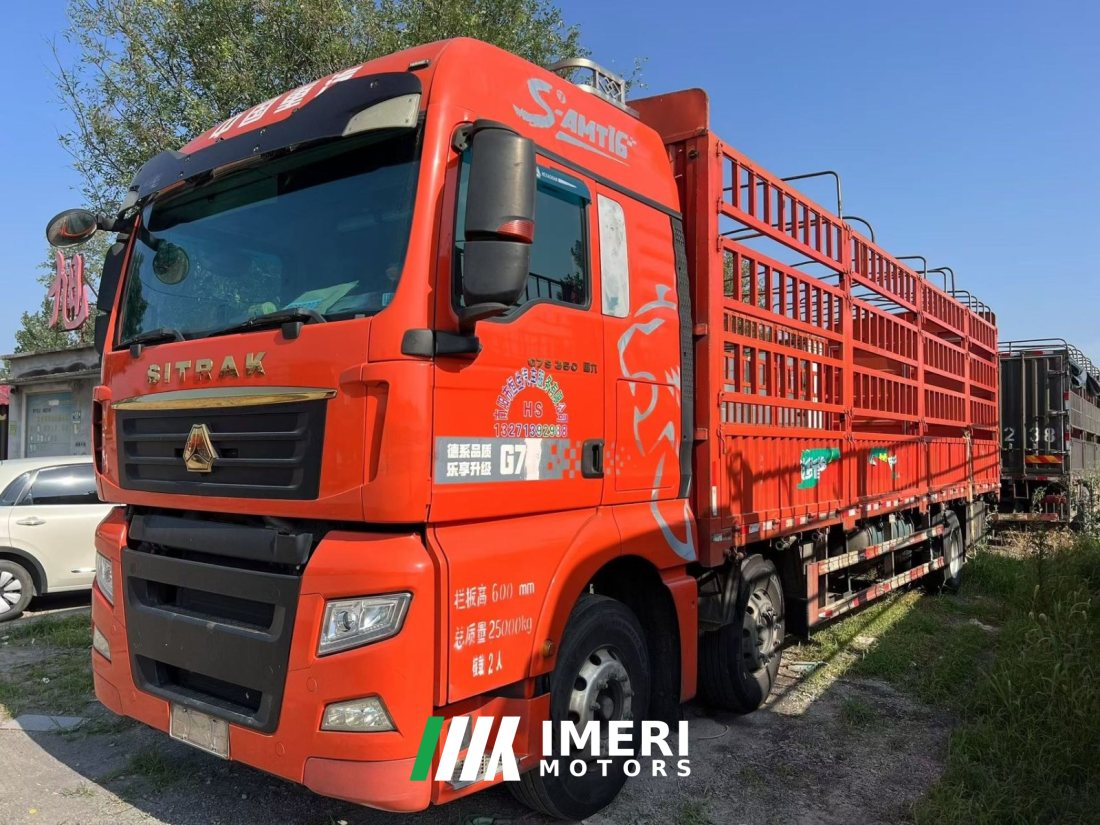 Sinotruk Sitrak G7S 350 hp 6X2 9.6 m - грузовик из Китая