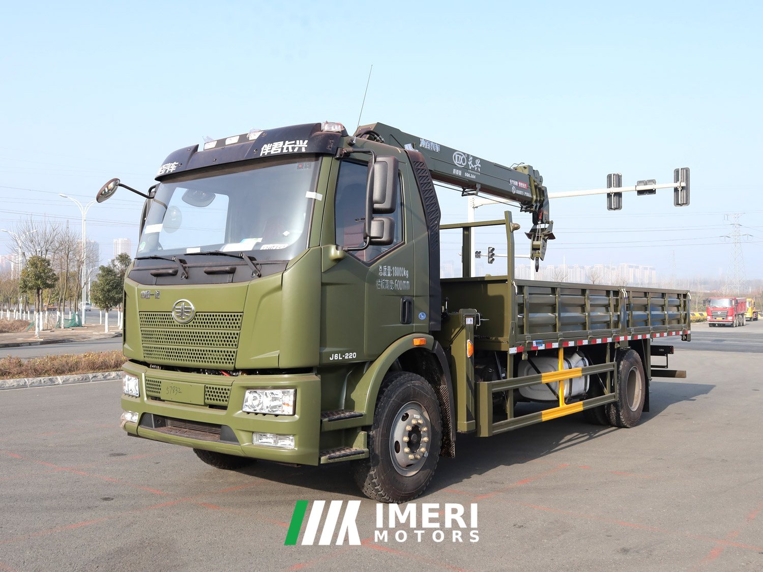 2026 FAW Jiefang J6L 220 hp 4X2 6.1 m