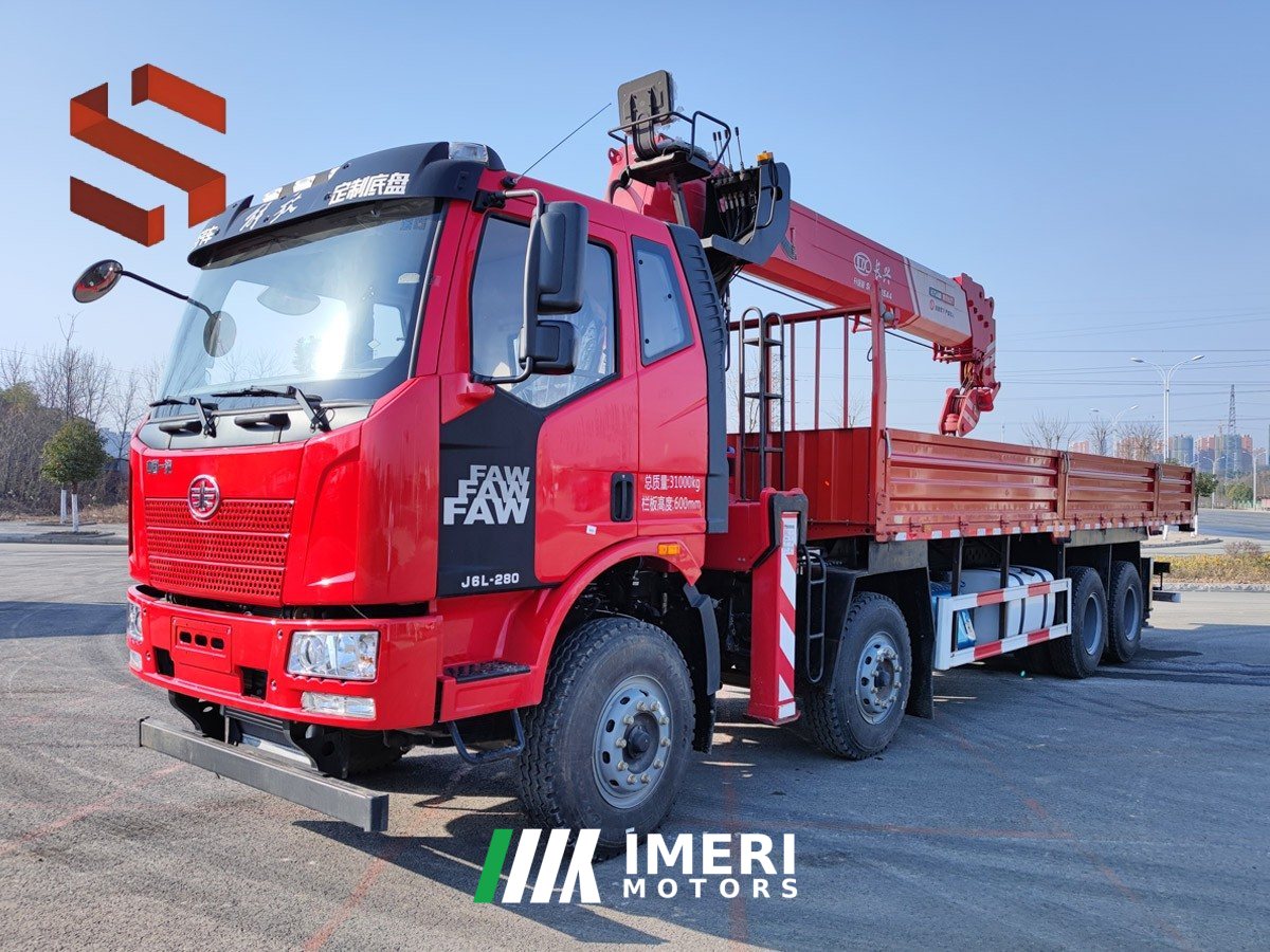 2026 FAW Jiefang J6L 350 hp 8X4 8.4 m