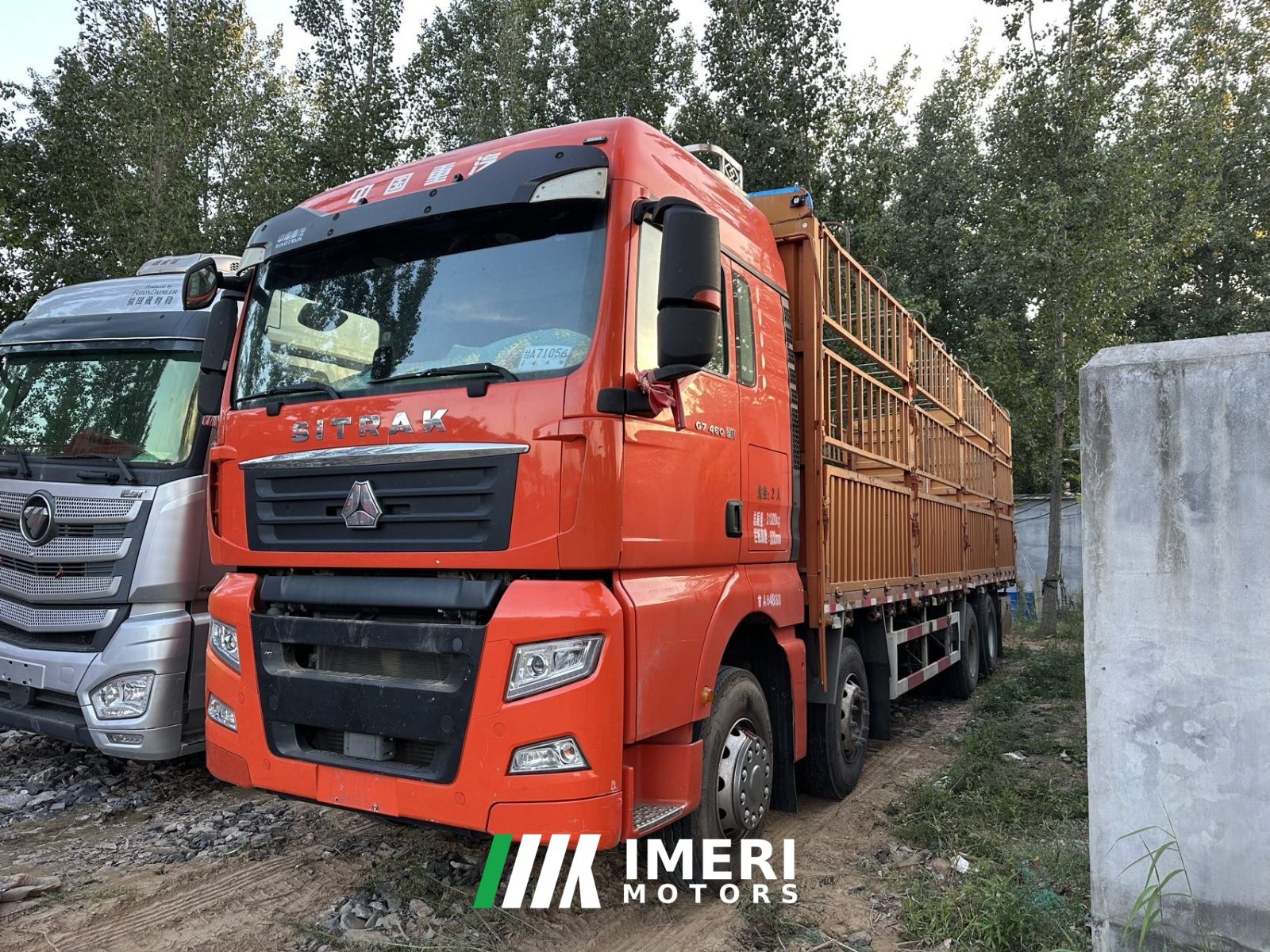 2022 Sinotruk Sitrak G7 460 hp 8X4 9.6 m