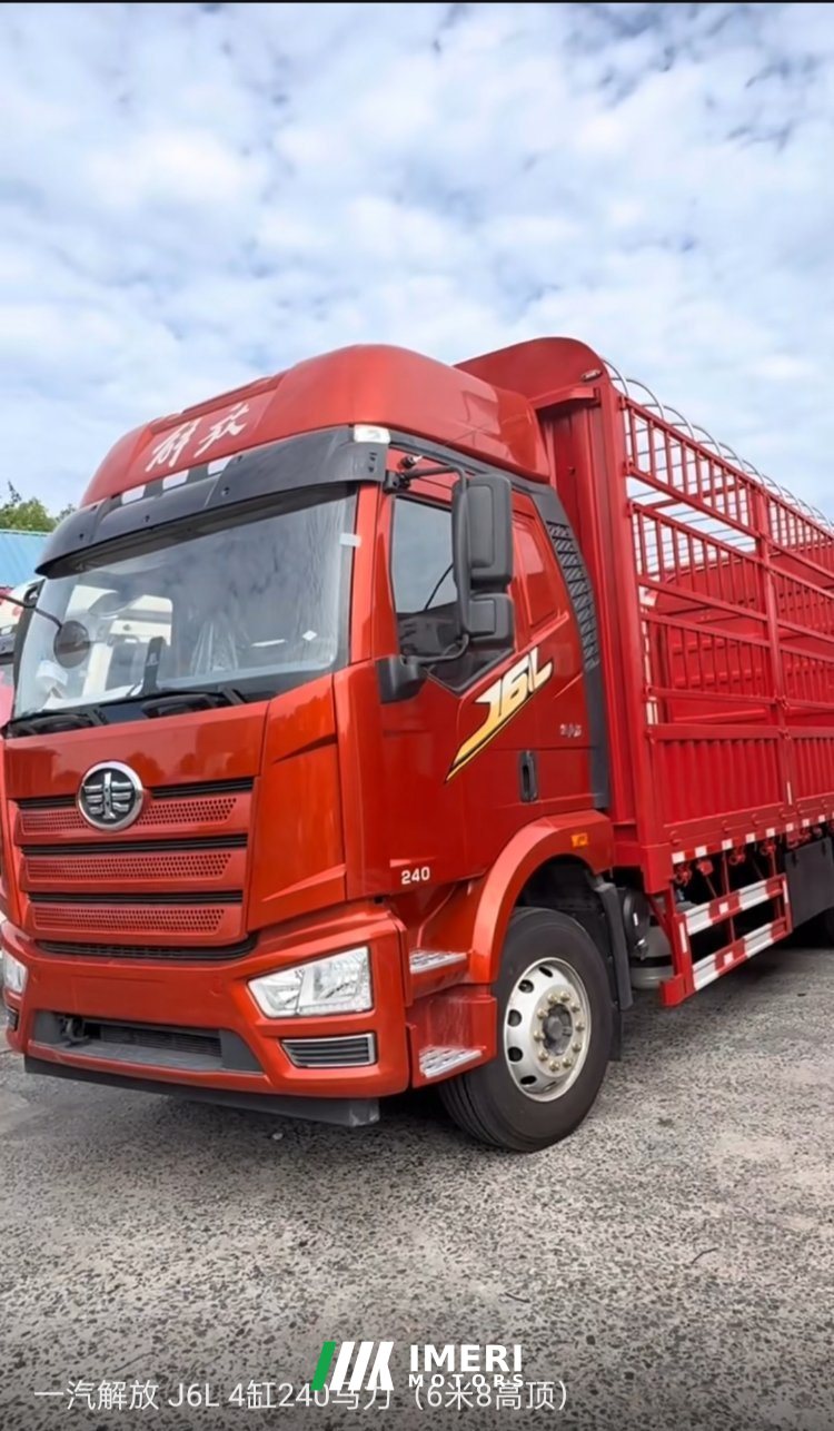 2026 FAW Jiefang J6L 240 hp 4X2 6.8 m