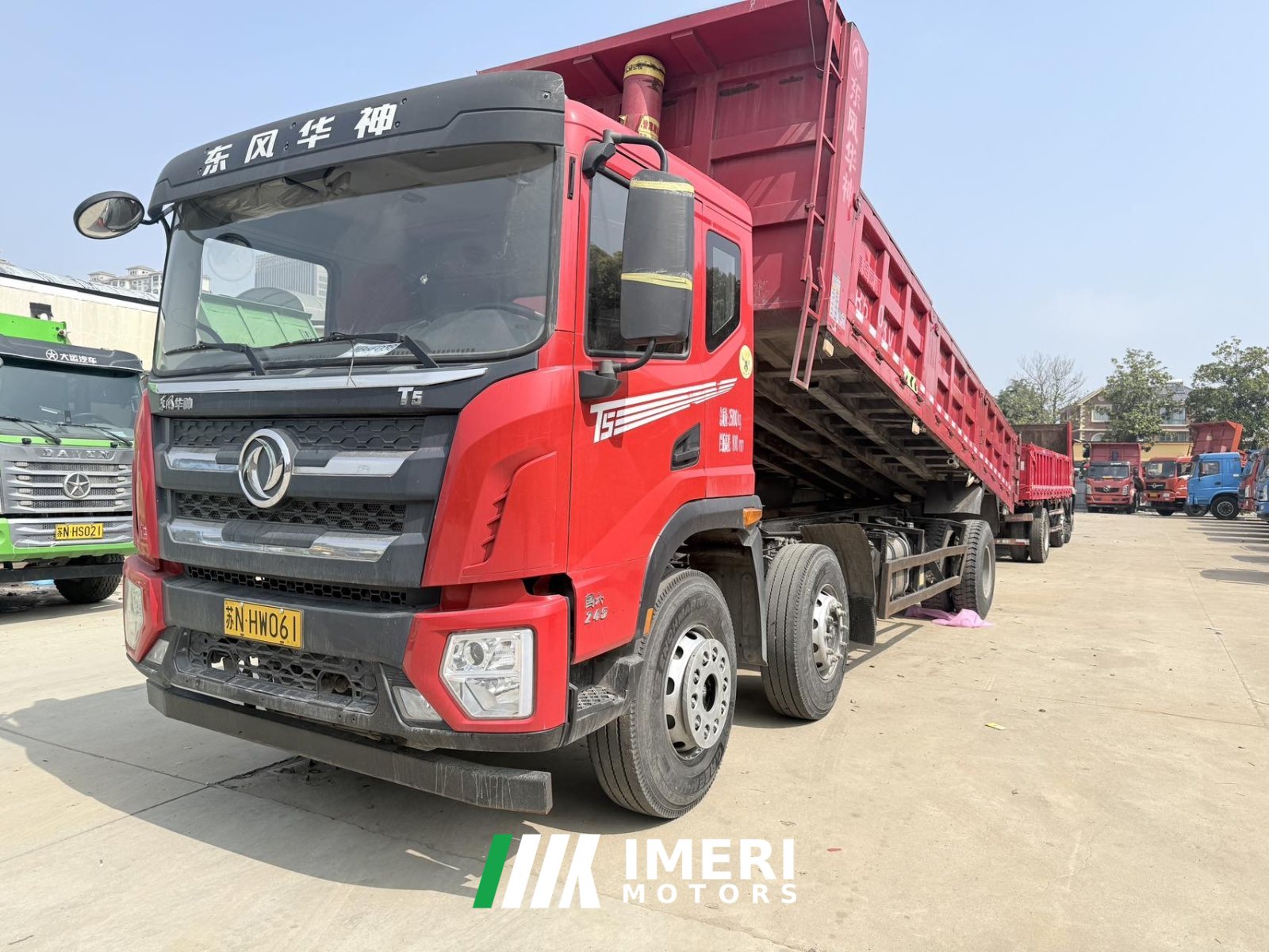 2022 Dongfeng Huashen HV5 245 hp 6X2 6.8 m