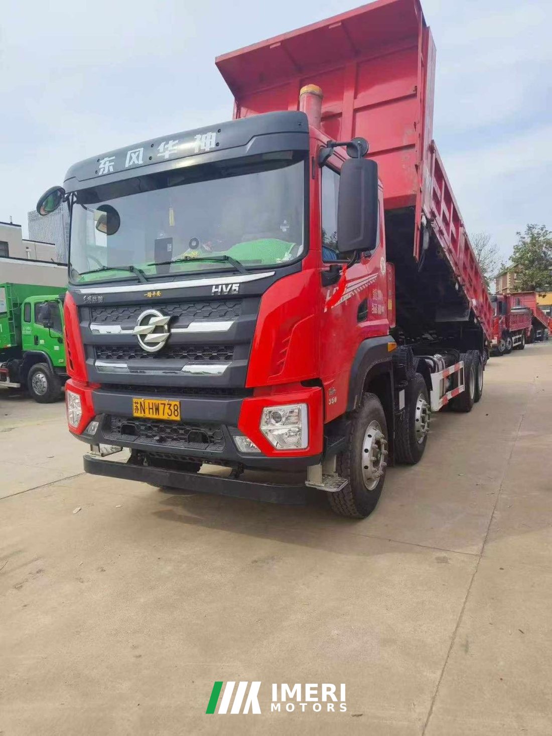 Dongfeng Huashen HV5 350 hp 8X4 7.8 m - грузовик из Китая