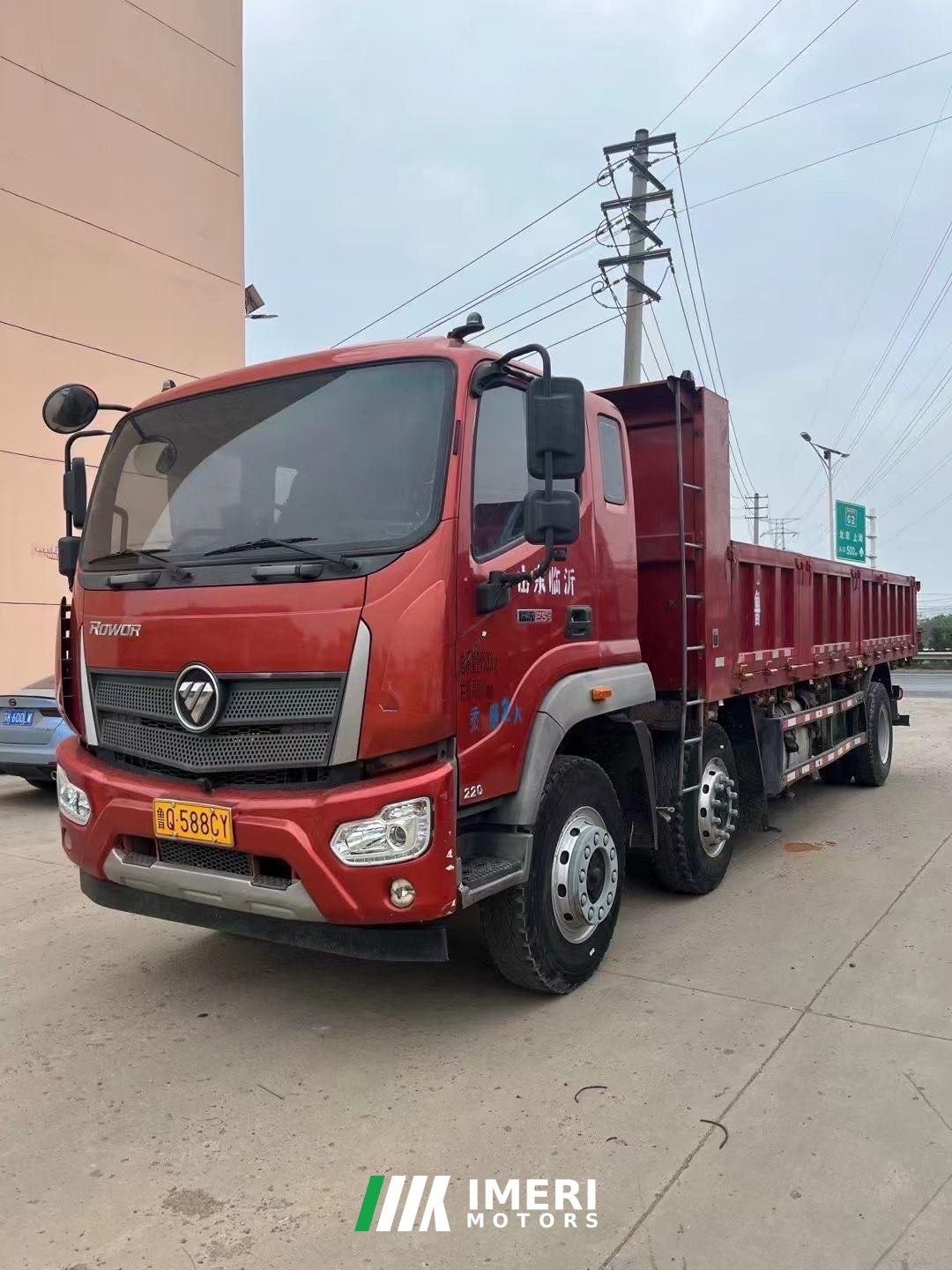 2022 Foton Rowor ES7 270 hp 6X2 7.2 m