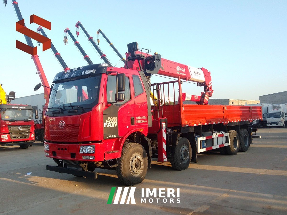 2026 FAW Jiefang J6L 350 hp 8X4 8.4 m