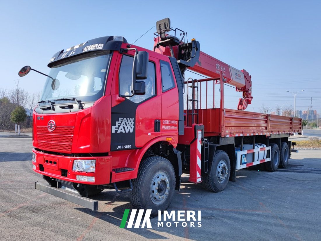 FAW Jiefang J6L 350 hp 8X4 8.4 m - грузовик из Китая