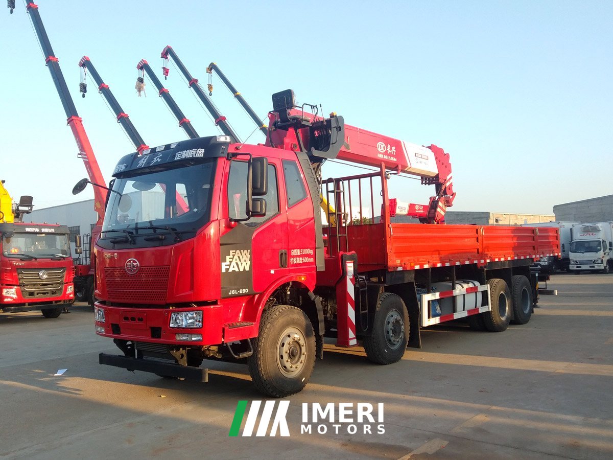 2026 FAW Jiefang J6L 350 hp 8X4 8.4 m
