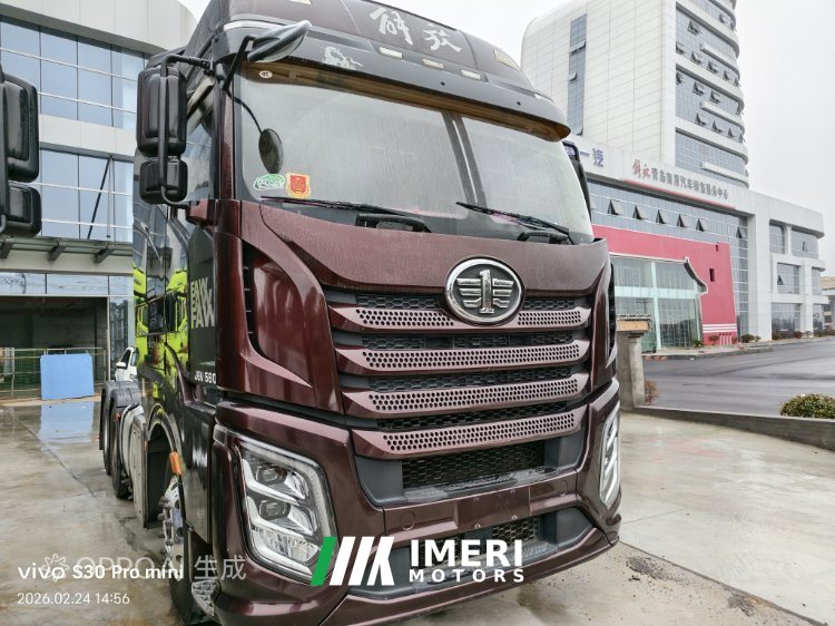 FAW Jiefang J6V 560 hp 6X4 - грузовик из Китая