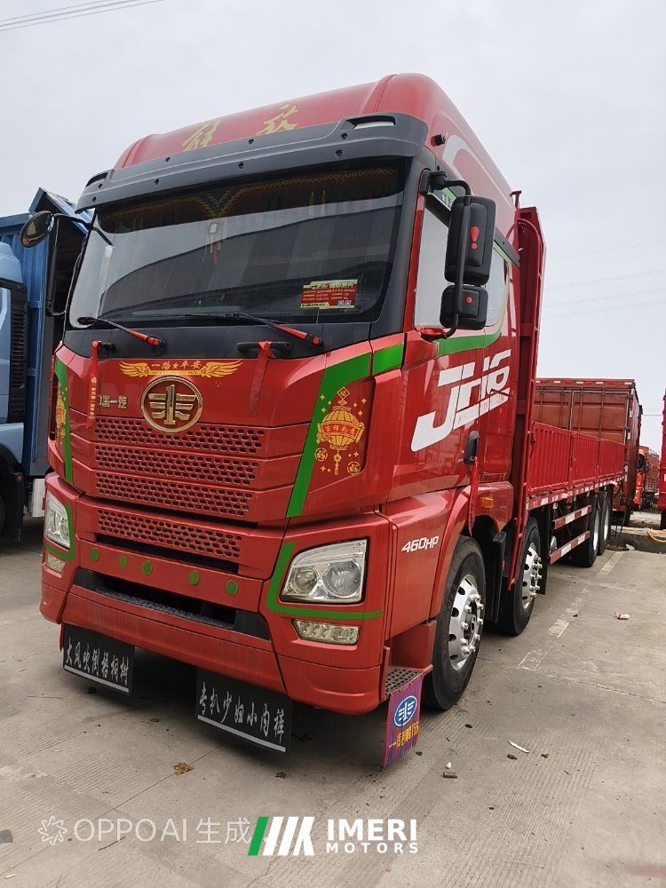 2019 FAW Jiefang JH6 460 hp 8X4 9.5 m