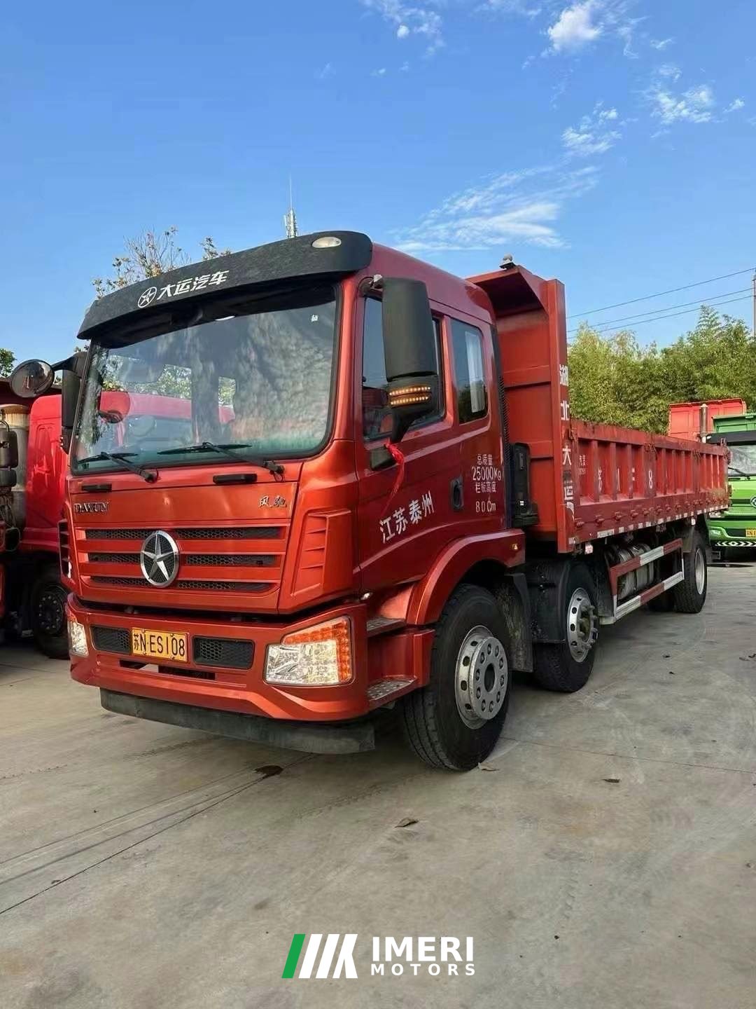 2019 Dayun Fengchi 240 hp 6X2 7.5 m