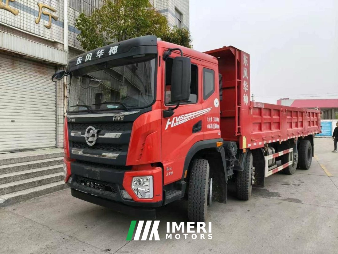 Dongfeng Huashen DV5 300 hp 8X4 7.2 m - грузовик из Китая