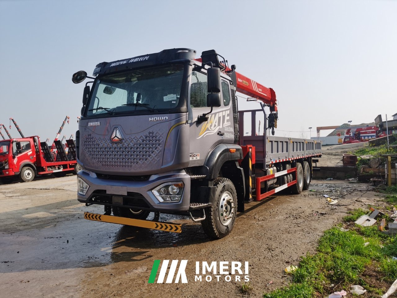 2025 Sinotruk Xierbo HOWO 320 hp 6X4 8.5 m