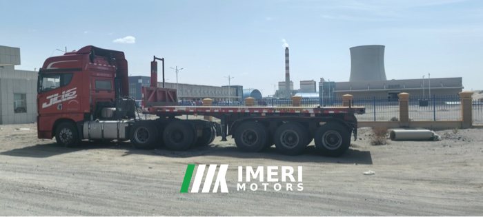 3.5 m x2.55 m 3 semi-trailer - грузовик из Китая