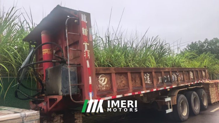 9.00 m x2.55 m 3 semi-trailer - грузовик из Китая