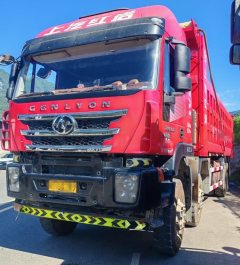 SAIC Hongyan Genlyon 560 hp 8X4 7.6 m - фото 1