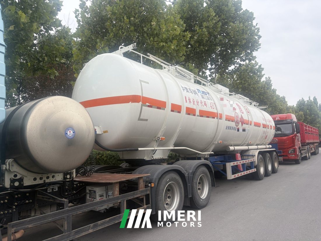 12.47 m x2.55 m 3 tank semi-trailer - грузовик из Китая