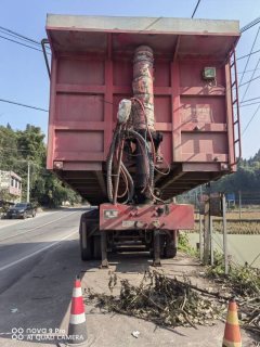 8.5 m x2.45 m 3 semi-trailer - фото 1