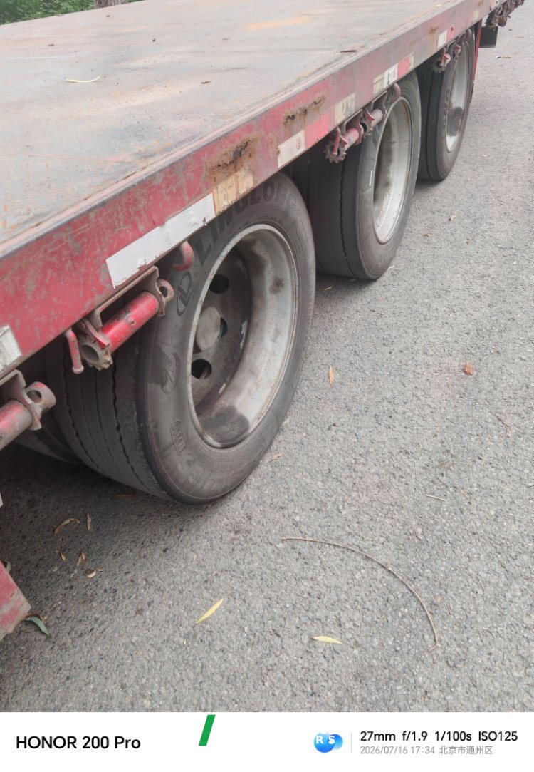 2019 13.75 m x6 m 3 flatbed semi-trailer