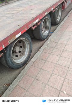 13.75 m x6 m 3 flatbed semi-trailer - фото 2