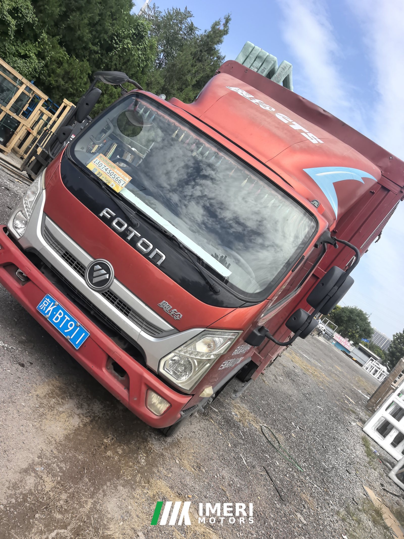2018 Foton Ollin CTS 154 hp 4X2 4.17 m