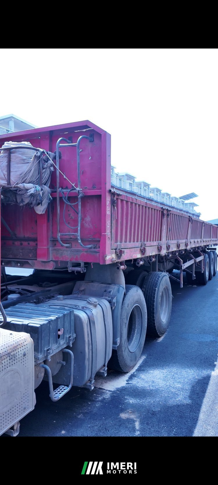 13 m x2.55 m 3 semi-trailer - грузовик из Китая