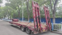 12 m x3 m 2 flatbed semi-trailer - фото 2