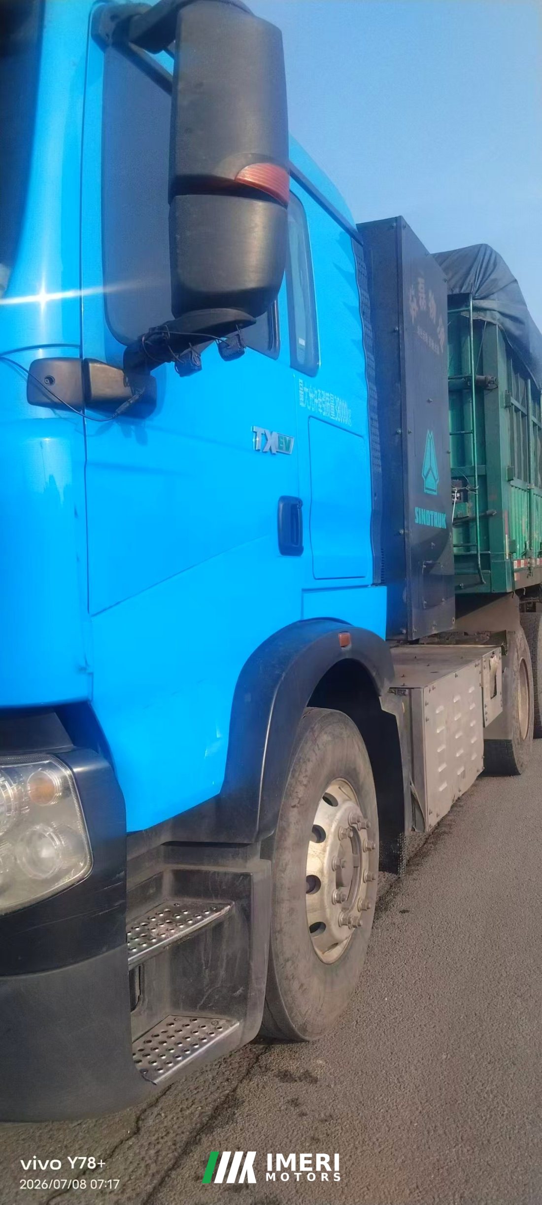 Sinotruk HOWO TX7 480 hp 6X4 - грузовик из Китая
