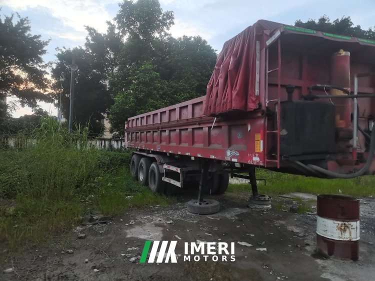 9.5 m x2.55 m 3 semi-trailer - грузовик из Китая
