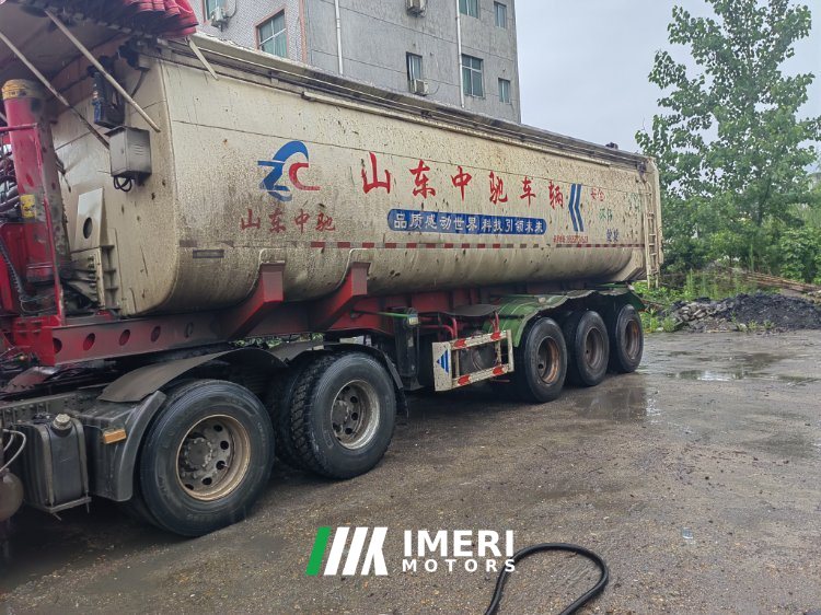 9.9 m x2.5 m 3 semi-trailer - грузовик из Китая