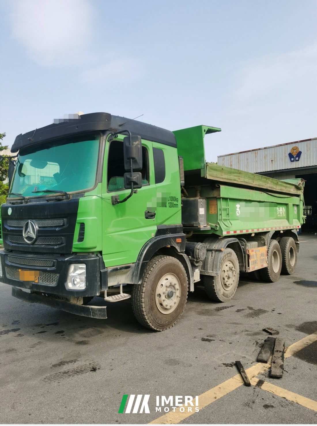 SANY 350 hp 8X4 5.6 m - грузовик из Китая