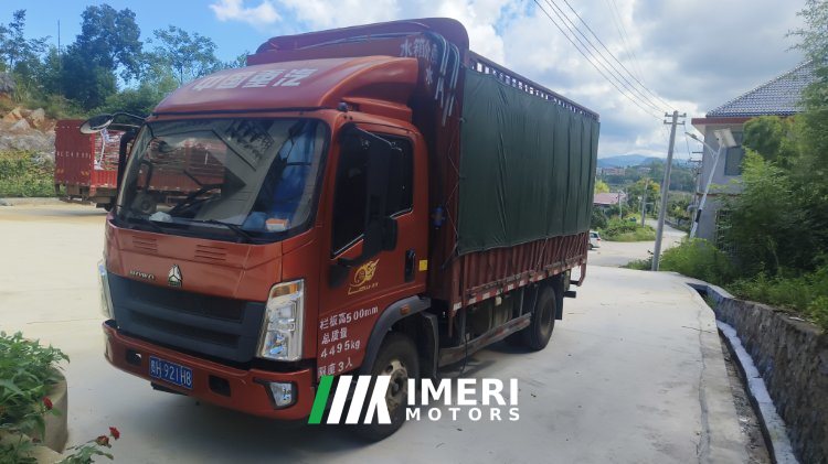 2020 SINOTRUK HOWO Light Duty Truck Hanjiang 156 hp 4X2 4.2 m