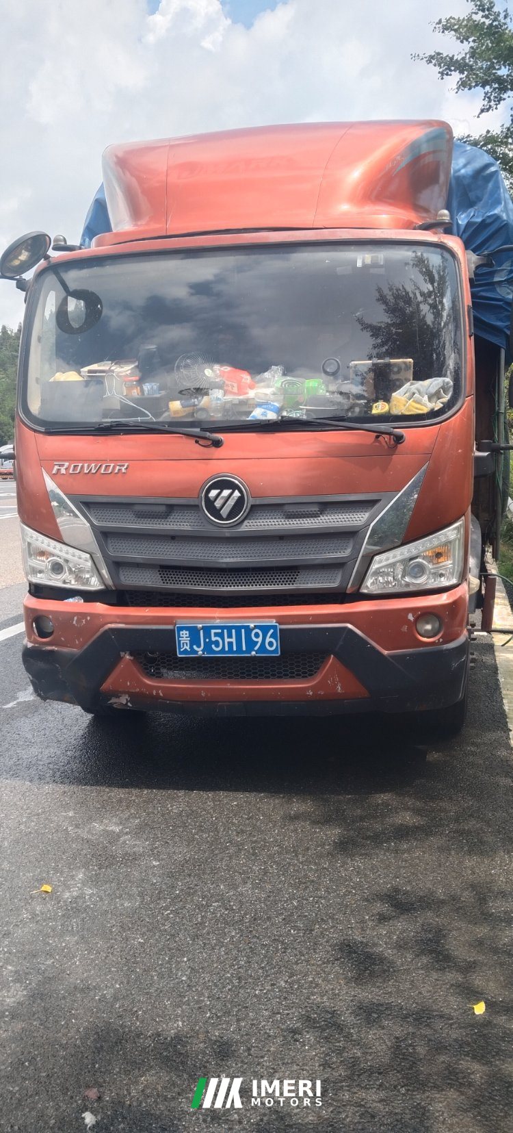 2018 Foton Rowor ES3 160 hp 4X2 3.8 m