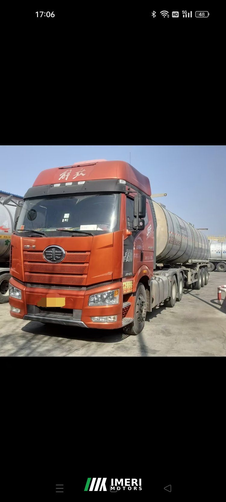 2019 FAW Jiefang J6P 420 hp 6X4