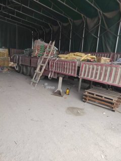 10.5 m x2.55 m 3 flatbed semi-trailer - фото 3