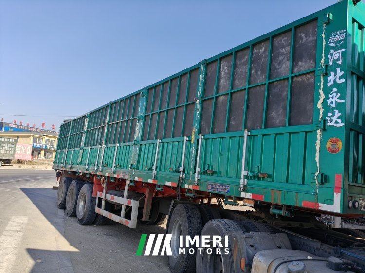 11.5 m x2.55 m 3 stake body semi-trailer - грузовик из Китая