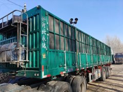 11.5 m x2.55 m 3 stake body semi-trailer - фото 2