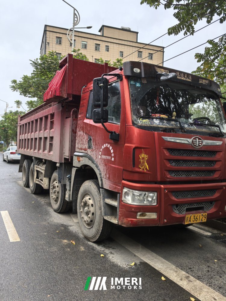 2021 FAW Jiefang Han V 270 hp 8X4 6 m