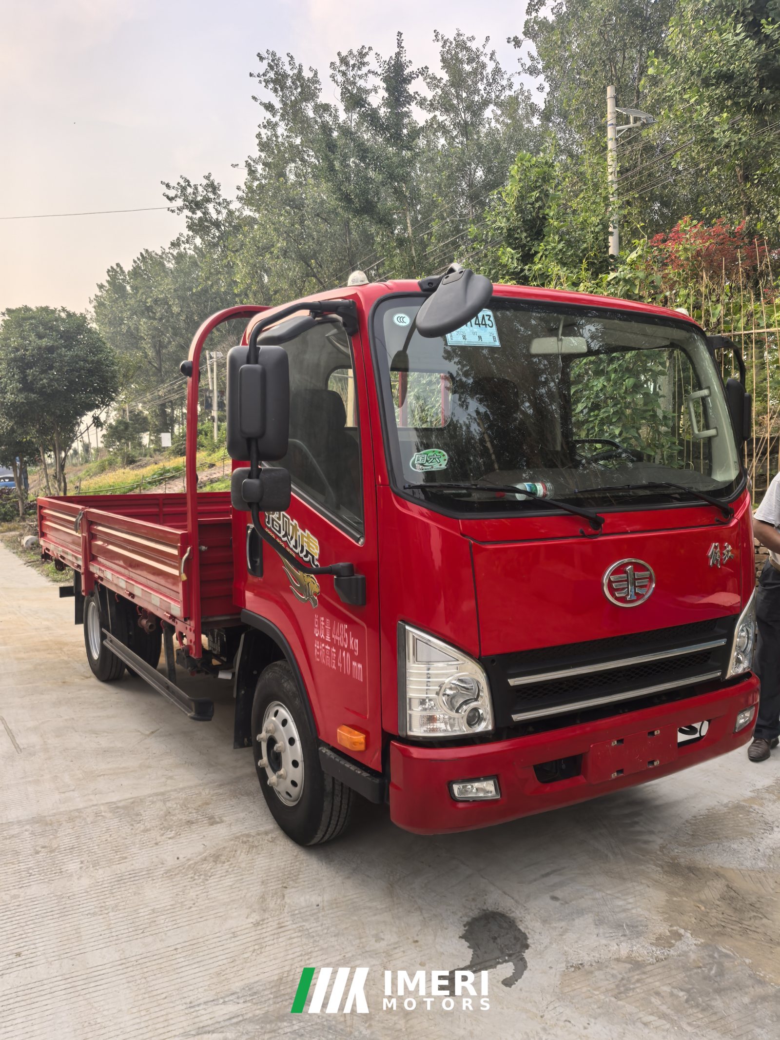 2024 FAW Jiefang 150 hp 4X2 4.2 m